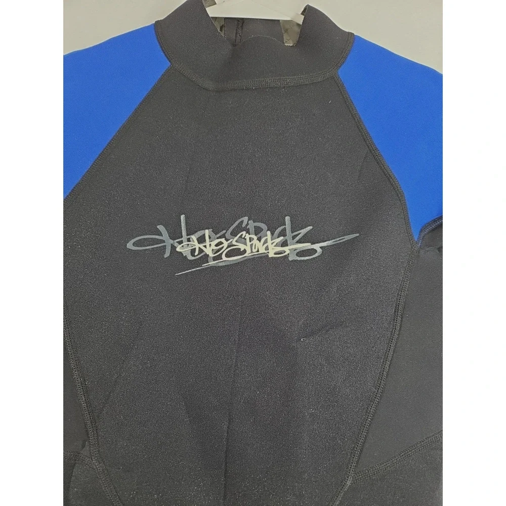 Kids HO Sports Springsuit WETSUIT 2mm ~ Size 14 Juniors Black/Blue 0425